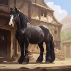Freies Pferd